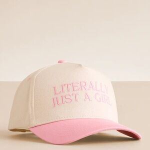 Literally Just A Girl Baseball Hat